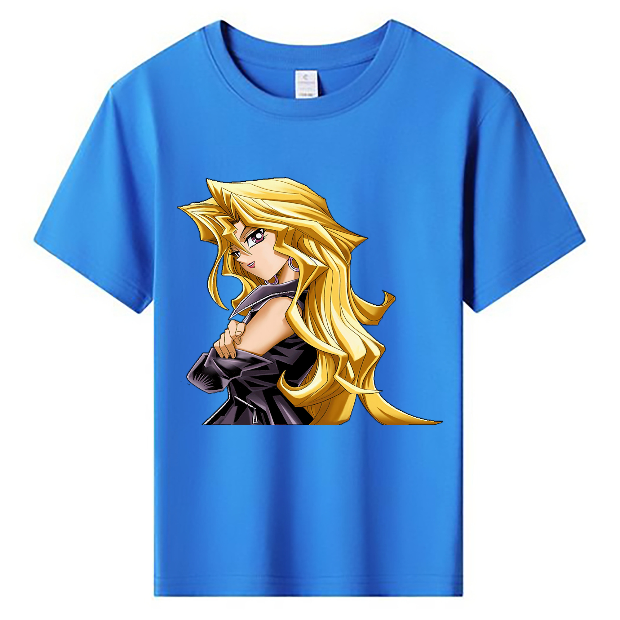 （画像用） 遊☆戯☆王 Yu-Gi-Oh! 綿100％キッズTシャツ（フロントプリント）